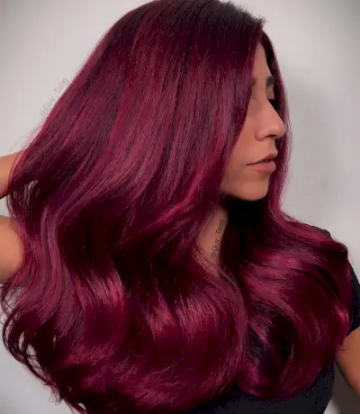 Bold Magenta and Burgundy Hues