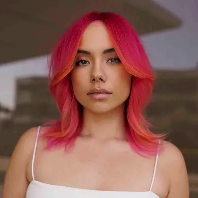 26 idėjos purpuriniams plaukams mados moterims