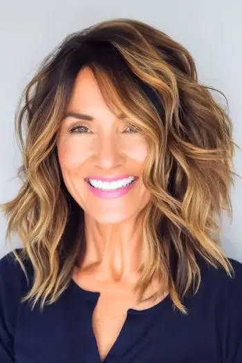 Brun Lob med karamelhøjdepunkter.