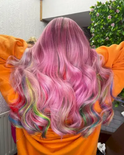 Unicorn tones with mermaid waves