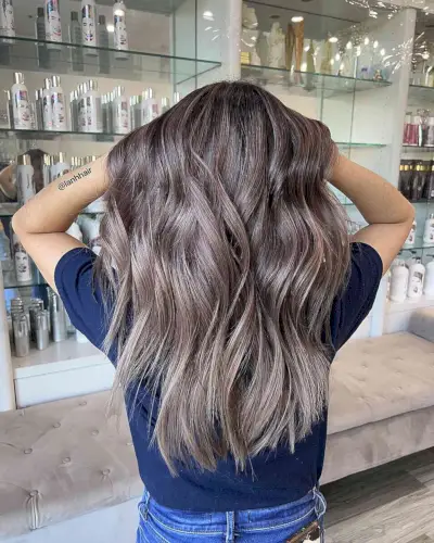 Mushroom Brown AirTouch Balayage