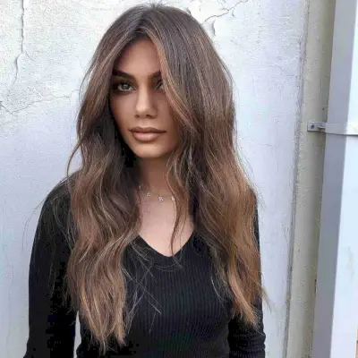 Natural-Looking Brown Balayage