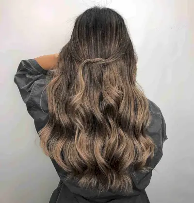 Trendsetting Mocha and Light Brown Balayage