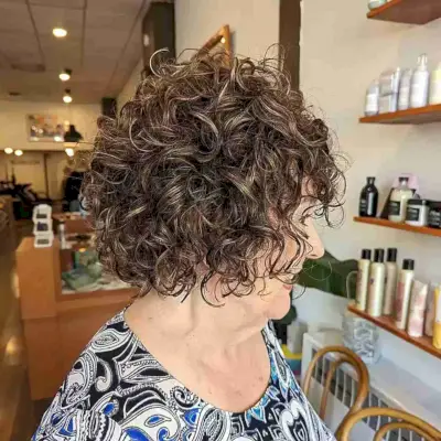 Rich Chocolate Brown for Older Women Over Sixty
