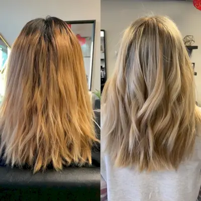 Before and After Partial Highlights