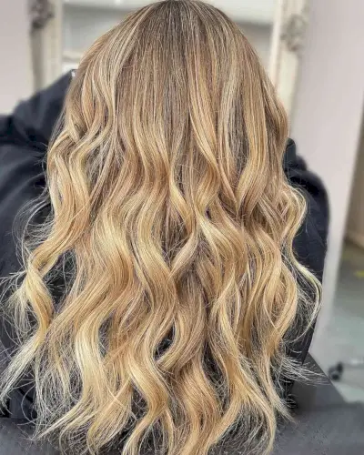 Sun-Kissed Honey Blonde Hair