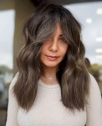 Dark Brunette Tones for Straight Hair