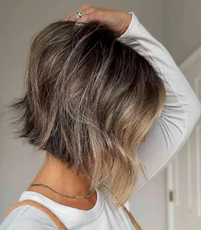 Blonde to Lived-In Brunette Balayage