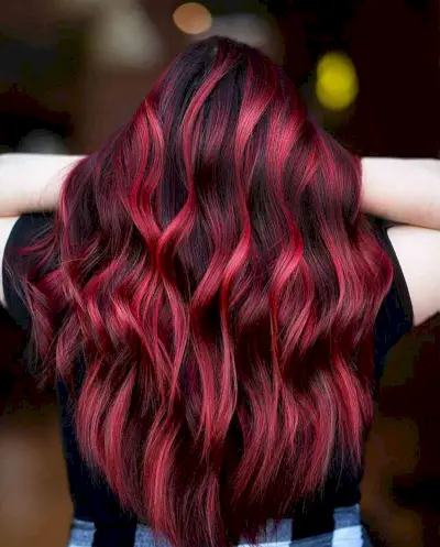 Colores de cabello variable rojo: 60 ejemplos más cálidos para 2024
