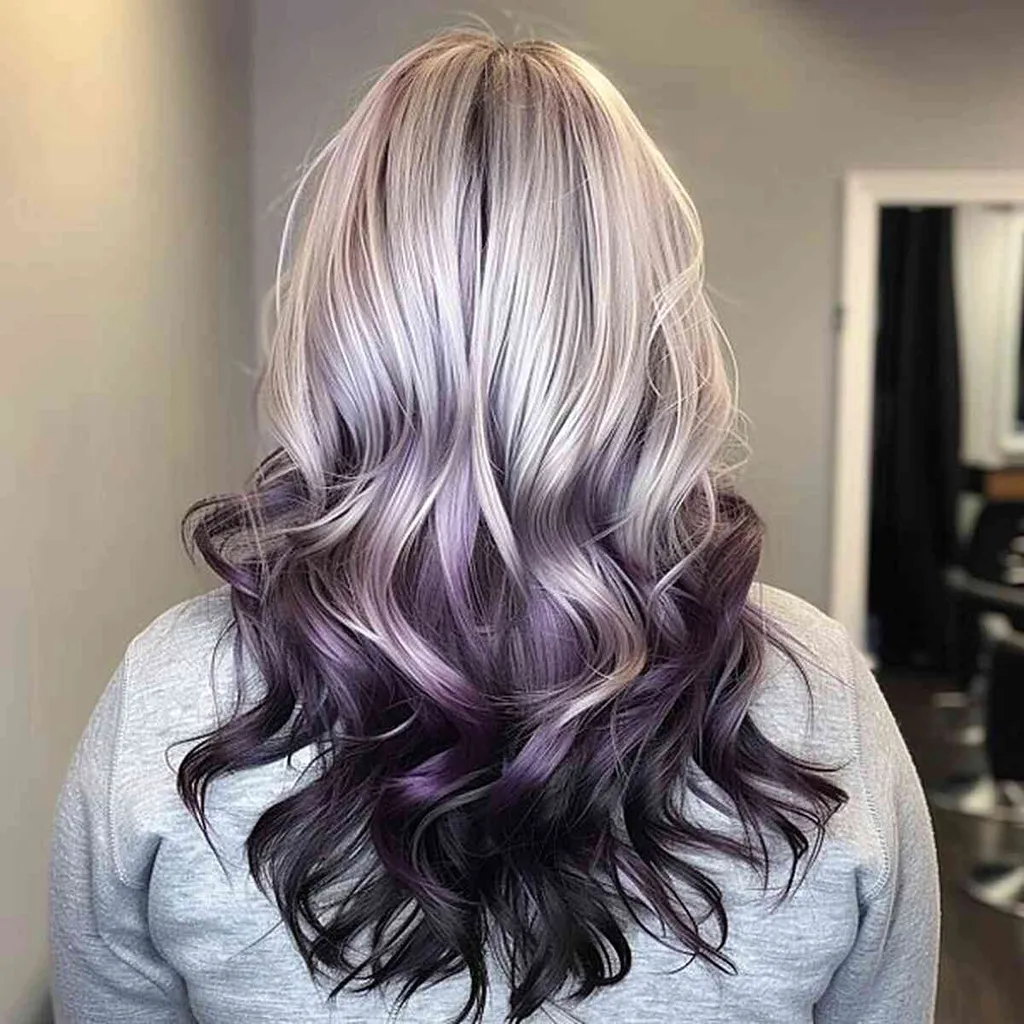 Reverse Blonde to Dark Ombre' title=