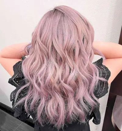 Gorgeous Pastel Pink Waves
