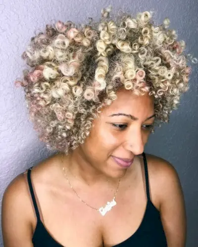 Faded pastel pink tresses