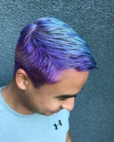 Galaxy Hair Color for Men