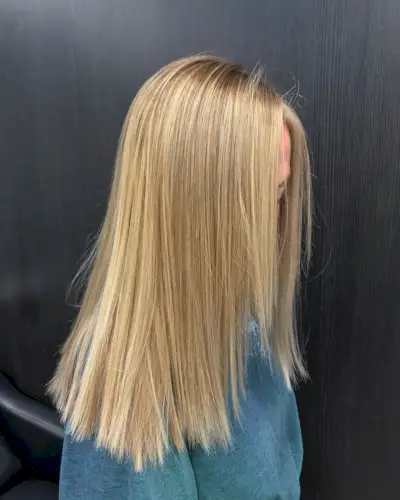 Yummy honey beige blonde hair