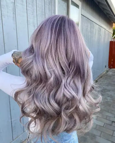 Smokey Lavender Color
