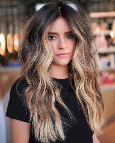 Delightful Dark to Medium Brown Hair with Highlights