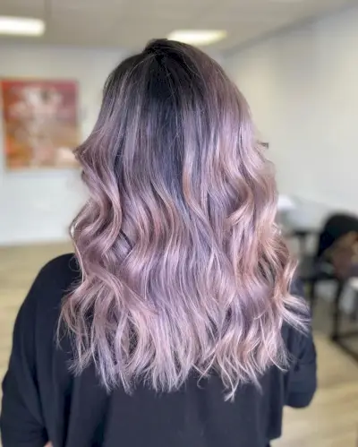 Added lilac to black roots