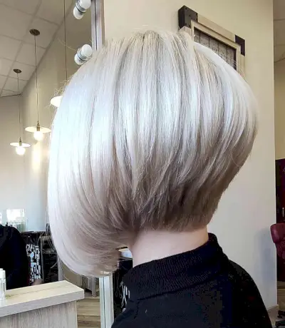 Bright and Icy Platinum Hair Color