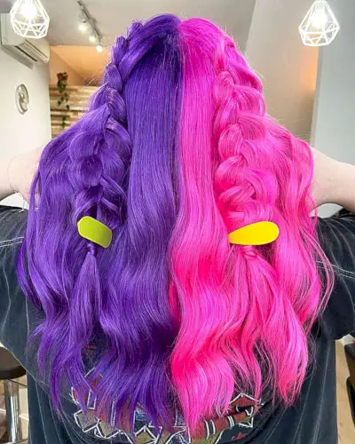 Sie haben den Trend von geteiltem Haar gesehen, oder? Ansonsten sind hier 26 Beispiele für beeindruckende Beispiele