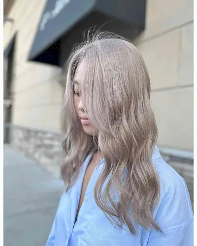 Milk Tea Blonde Tone for Medium to Long Hair