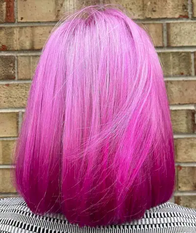 Pink Reverse Ombre