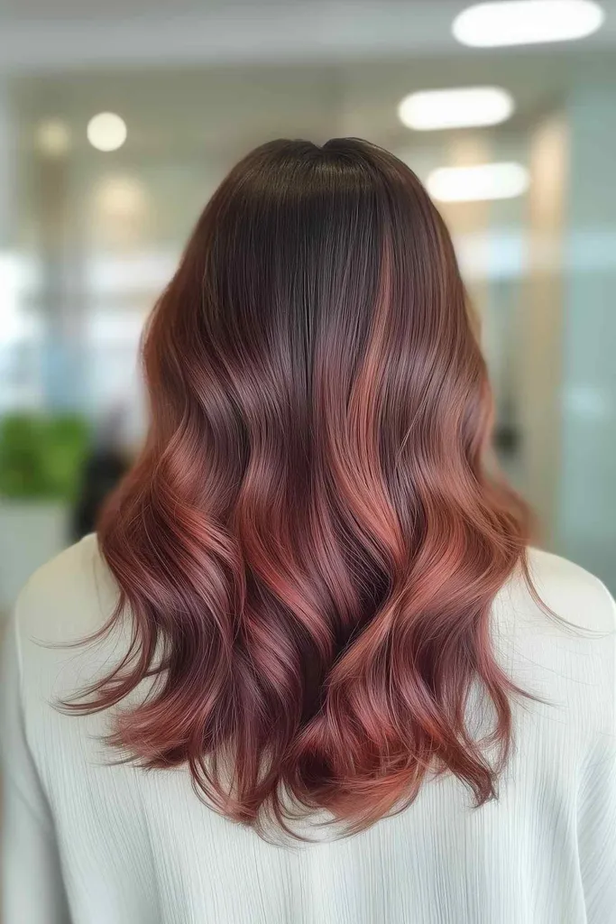 갈색 머리에 낮은 유지 관리 적갈색 침침함' title=