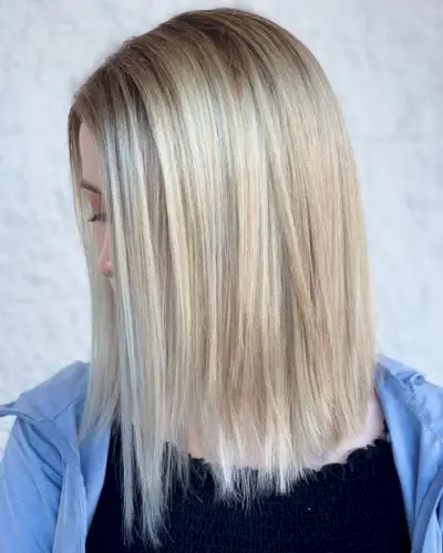 Cool Ash Blonde Balayage