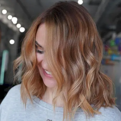 Caramel Hues for Cinnamon Blonde Hair