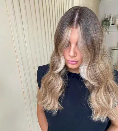 Rich Money Piece Balayage Highlights