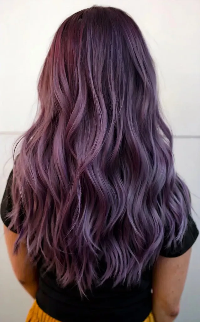 Ash Purple Ombre' title=