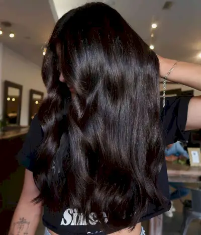 Subtle Highlights for Dark Brown Hair