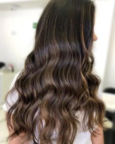 Subtle Light Brown Balayage