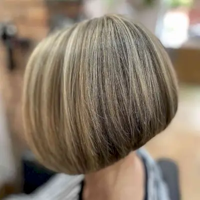 Subtle Highlights with Honey Blonde Tones