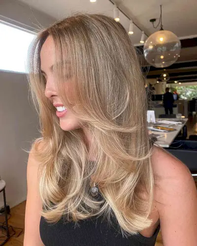 Dishwater Light Blonde for Mid-Long Hair