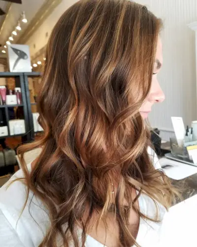 Flattering Honey Caramel Color