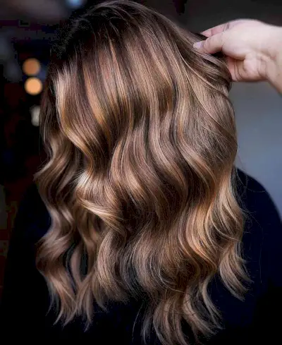 Autumn Balayage Highlights
