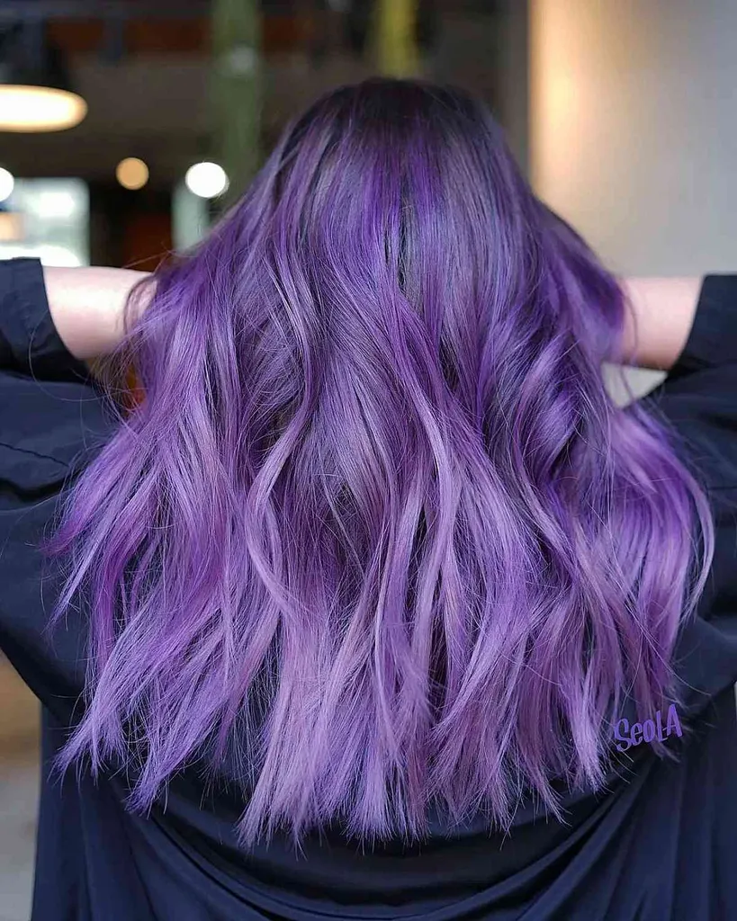 Violet Balayage' title=