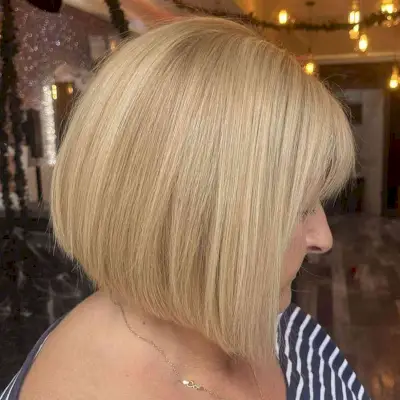 Freshly Cut Blonde Bob