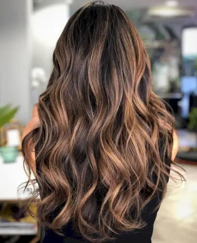 Walnut brown highlights