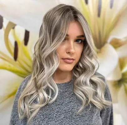 Light Ashy Blonde Highlights