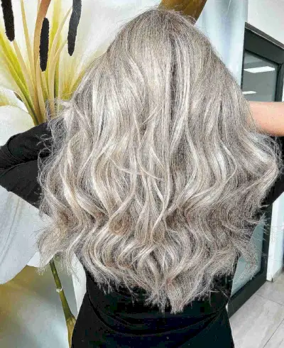 Stunning Light Blonde Balayage Highlights