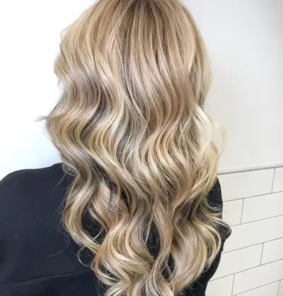 Platinum Hair with Light Blonde Highlights