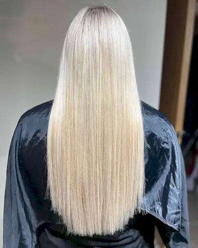 Classic Straight Barbie Blonde Long Hair