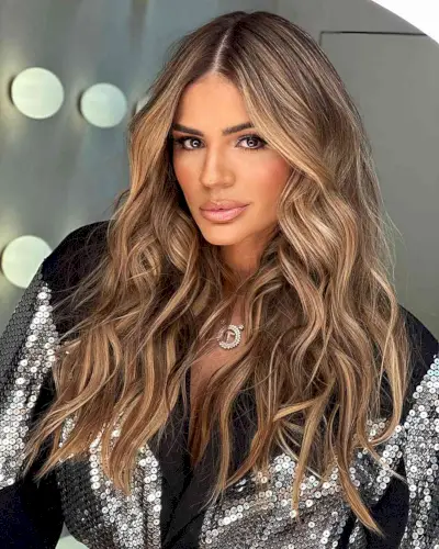 Warm Blonde Beige-Vanilla Balayage