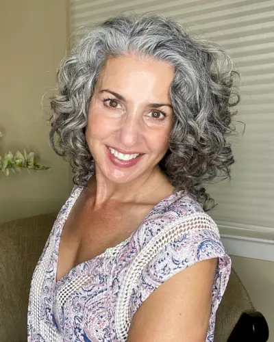 Sophisticated Salt and Pepper for Women Over 40