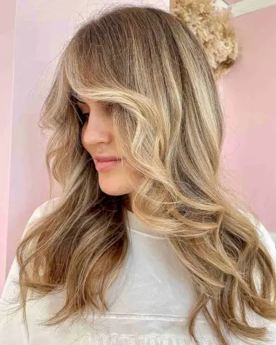 Dimensional Honey Blonde Color Melt