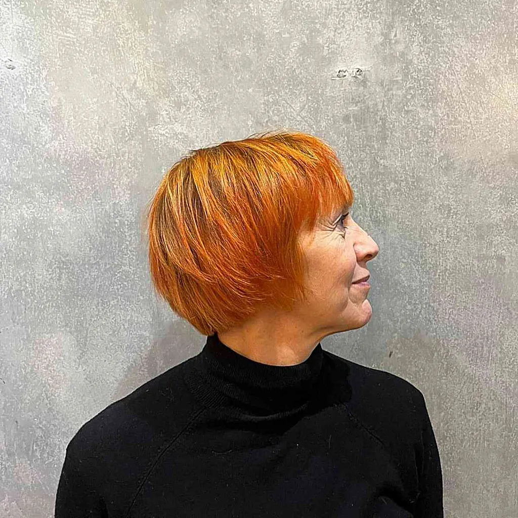 25 צבעי שיער סתיו מדהימים נשים בשנות ה-60 לחייהן מגיעות בשנת 2026' title=