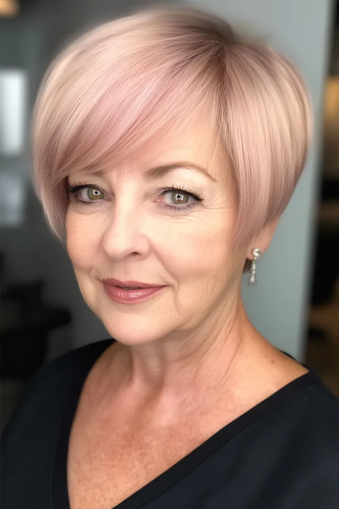 25 צבעי שיער סתיו מדהימים נשים בשנות ה-60 לחייהן מגיעות בשנת 2026' title=