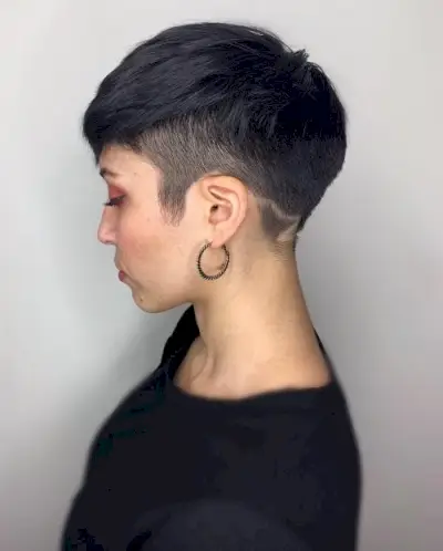 Edgy Undercut with Hair Design