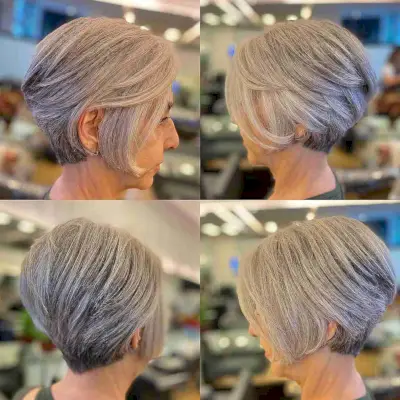 Beautifully Layered Wedge Cut